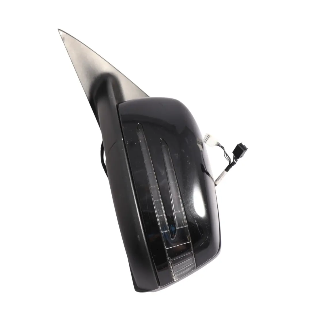 Mercedes C117 Wing Mirror Door Left N/S Auto Dip Power Fold Black - SKU RHD-A1178100976-KB1 - Part number A1178100976