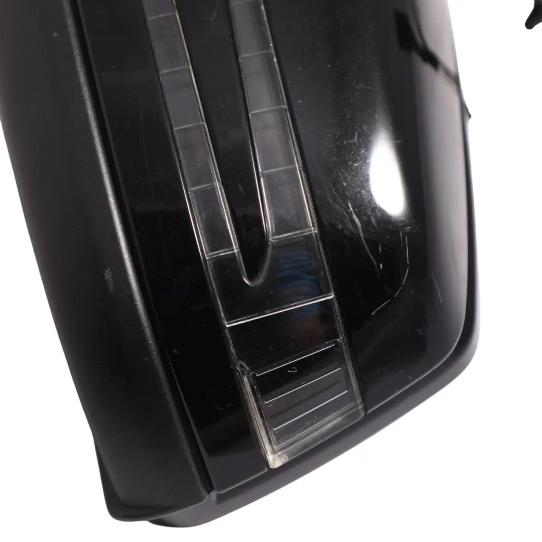 Mercedes C117 Wing Mirror Door Left N/S Auto Dip Power Fold Black - SKU RHD-A1178100976-KB1 - Part number A1178100976