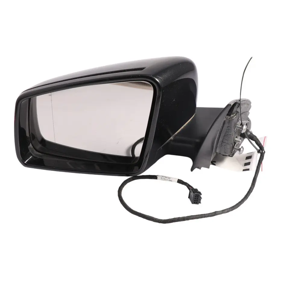 Mercedes C117 Wing Mirror Door Left N/S Outside Kosmos Black Metallic - 191