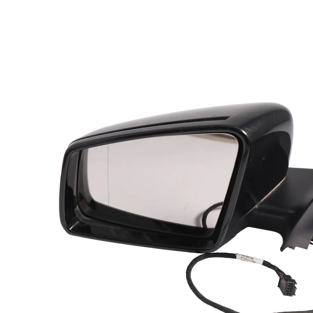 Mercedes C117 Wing Mirror Door Left N/S Outside Kosmos Black Metallic - 191 - SKU RHD-A1178101500-KB - Part number A1178101500