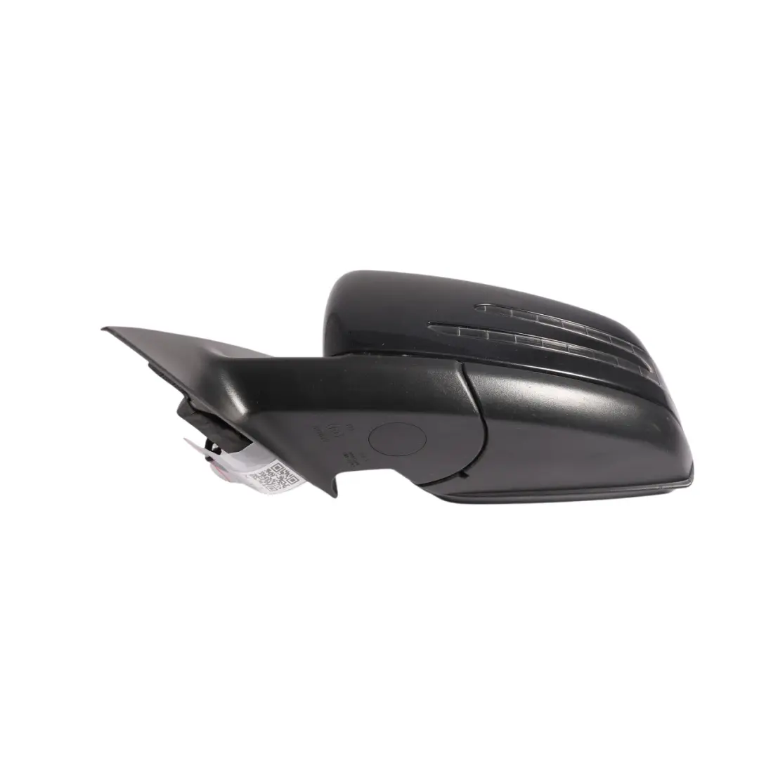 Mercedes C117 Wing Mirror Door Left N/S Outside Kosmos Black Metallic - 191 - SKU RHD-A1178101500-KB - Part number A1178101500