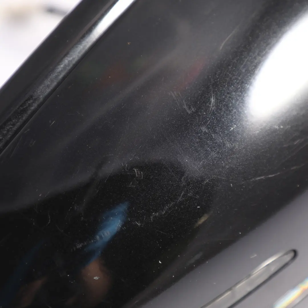 Mercedes W164 Wing Mirror Electric Outside Door Right O/S Obsidian Black - 197 - SKU RHD-A1648104693-OB - Part number A1648104693