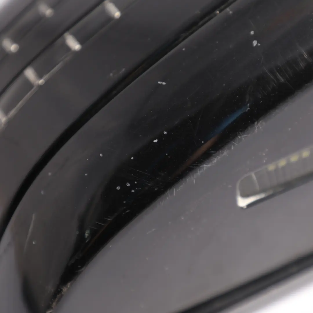 Mercedes W164 Wing Mirror Electric Outside Door Right O/S Obsidian Black - 197 - SKU RHD-A1648104693-OB - Part number A1648104693