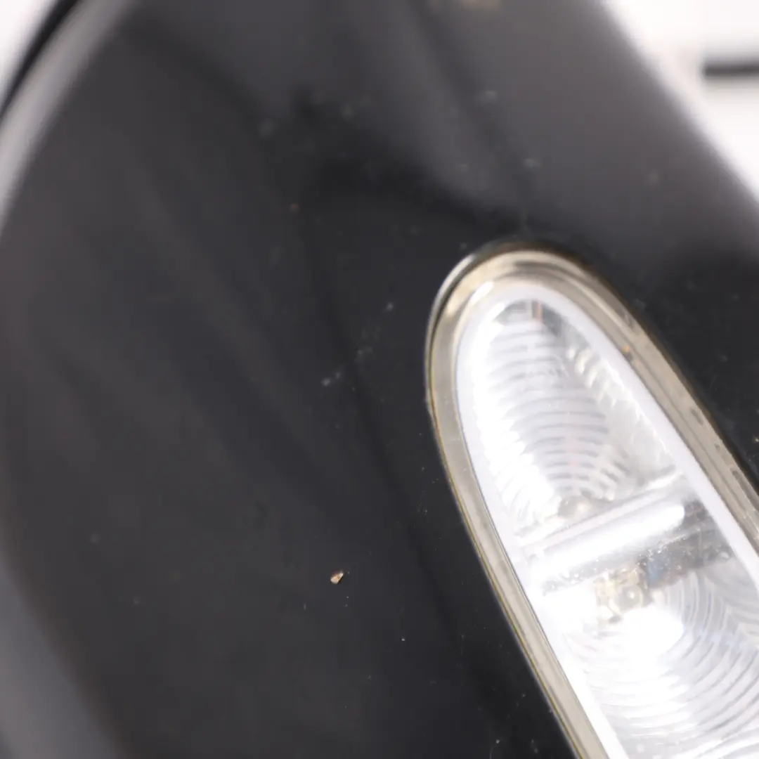 Mercedes ML W166 Wing Mirror Right O/S Power Fold Auto Dim Obsidian Black - 197 - SKU RHD-A1668100001-OB - Part number A1668100001