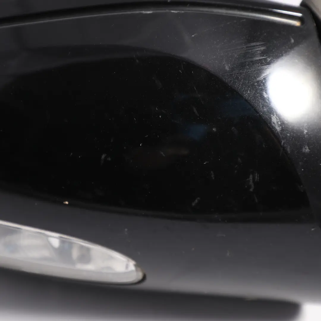Wing Mirror Right O/S Power Fold Auto Dim Obsidian Black - 197 to Mercedes ML W166 with Part number A1668100001 Mercedes ML W166 Wing Mirror Right O/S Power Fold Auto Dim Obsidian Black - 197 - SKU RHD-A1668100001-OB - Part number A1668100001