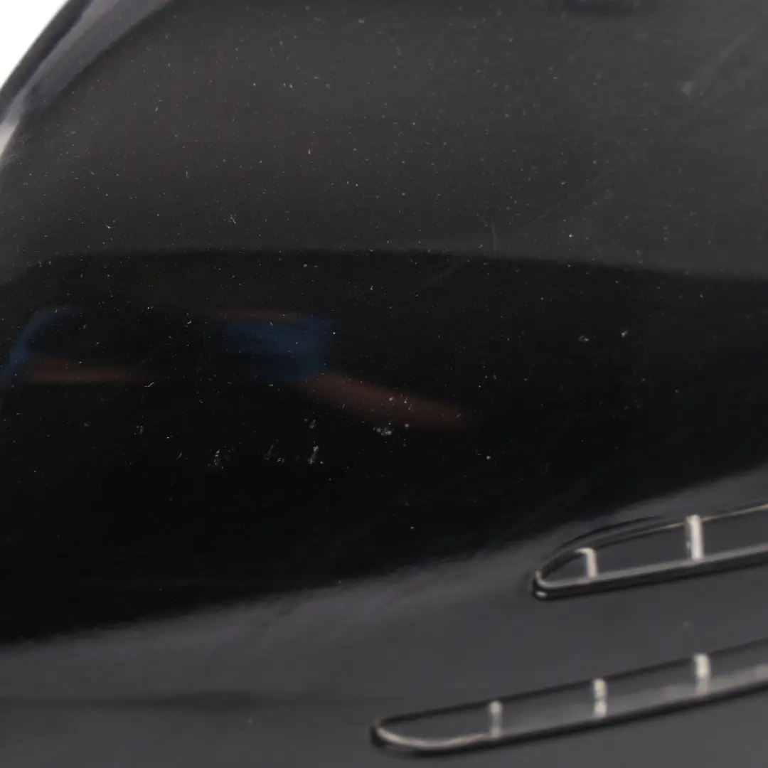 Mercedes ML W166 Wing Mirror Left N/S Power Fold Auto Dim Obsidian Black - 197 - SKU RHD-A1668108500-OB - Part number A1668108500