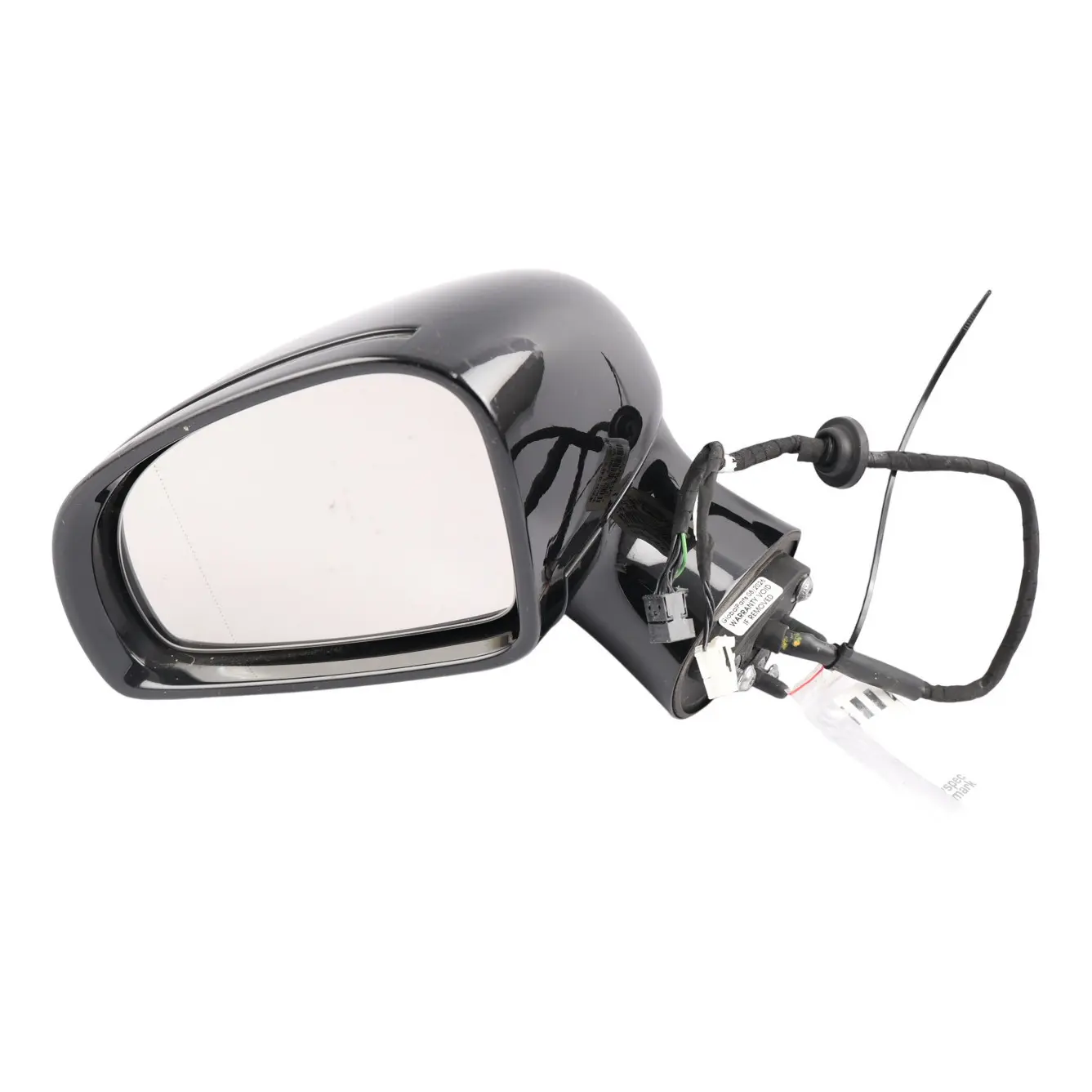 Mercedes SLK R172 Wing Mirror Power Fold Auto Dim Left N/S Obsidian Black  - 197