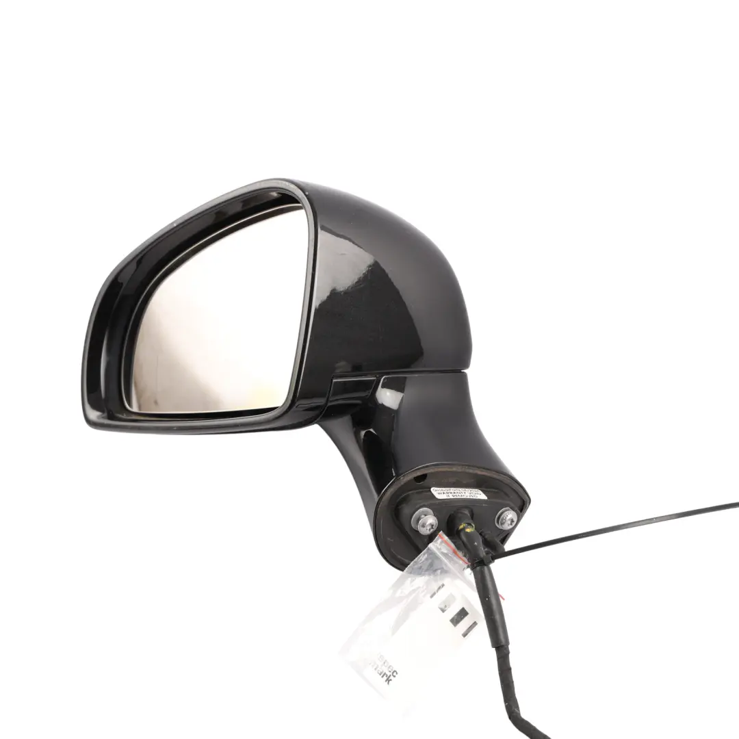Mercedes SLK R172 Wing Mirror Power Fold Auto Dim Left N/S Obsidian Black - 197 - SKU RHD-A1728100376-OB - Part number A1728100376