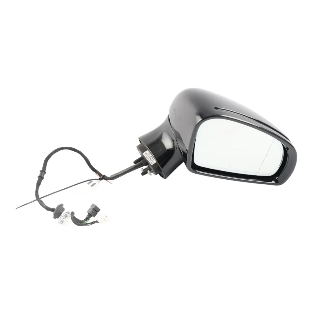 Mercedes R172 Wing Mirror Power Fold Auto Dim Right O/S Obsidian Black - 197 - SKU RHD-A1728100476-OB - Part number A1728100476