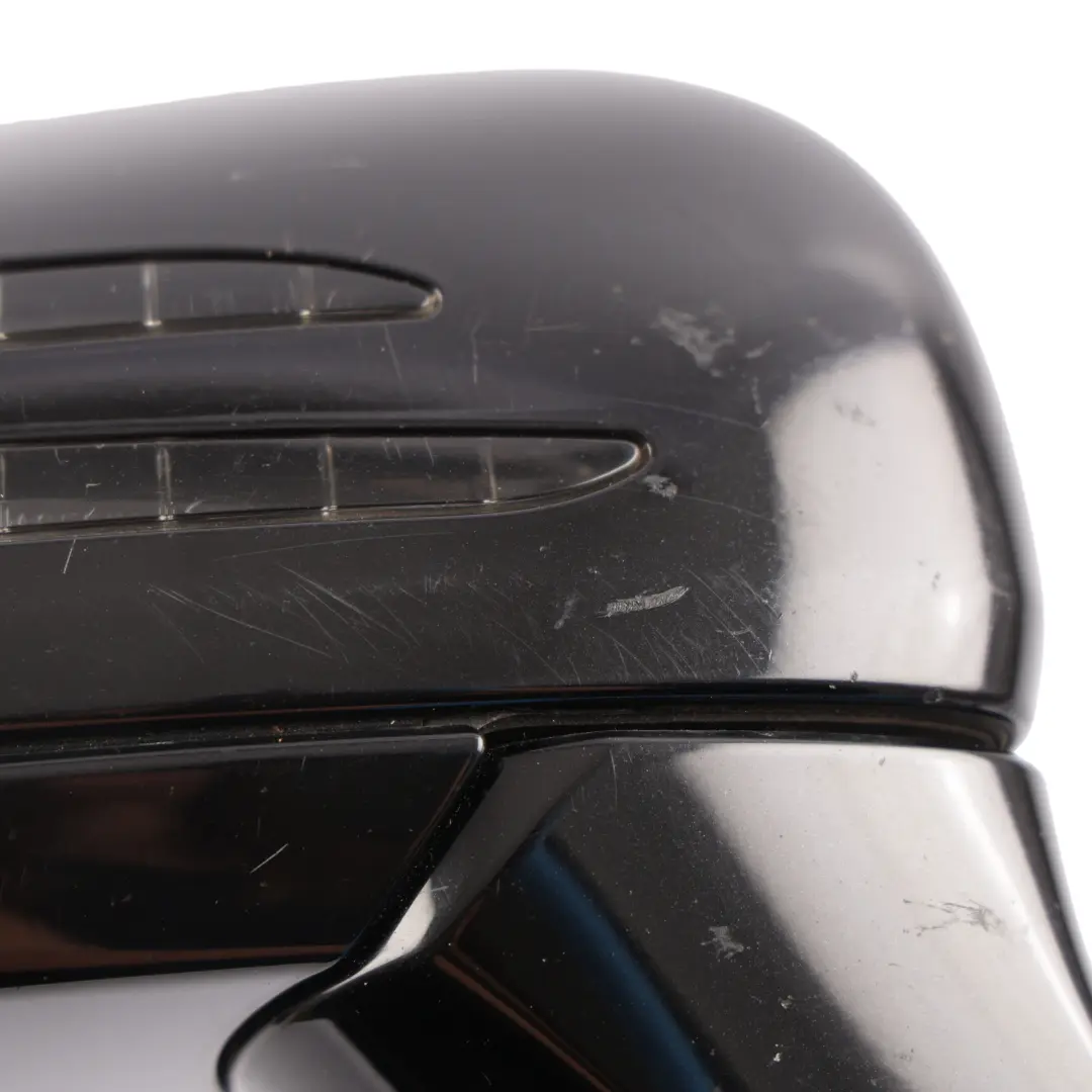 Mercedes R172 Wing Mirror Power Fold Auto Dim Right O/S Obsidian Black - 197 - SKU RHD-A1728100476-OB - Part number A1728100476