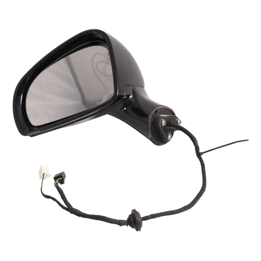 Mercedes SLK R172 Wing Mirror Door Outside Left N/S Obsidian Black Metallic 197 - SKU RHD-A1728101700-OB - Part number A1728101700