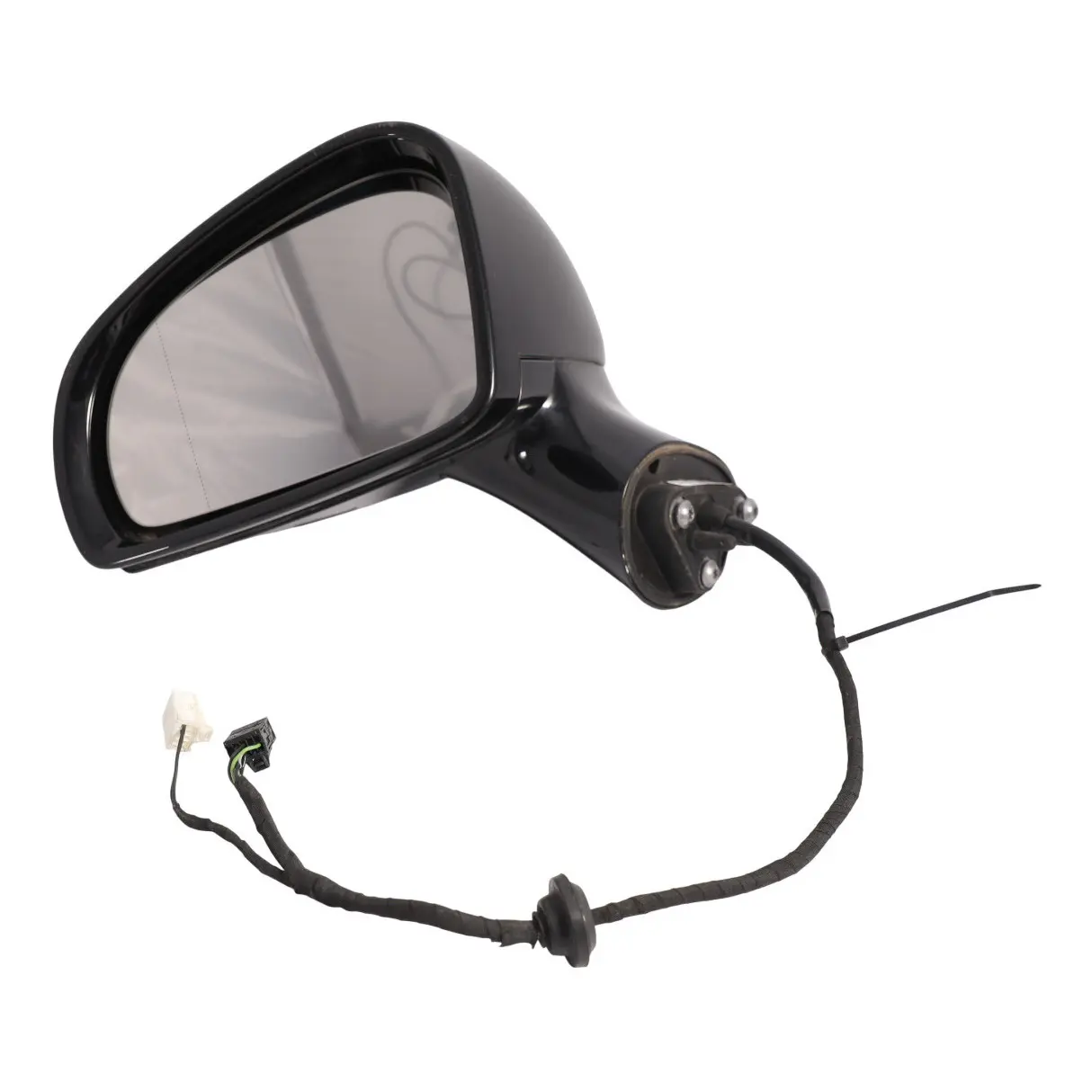 Mercedes SLK R172 Wing Mirror Door Outside Left N/S Obsidian Black Metallic 197