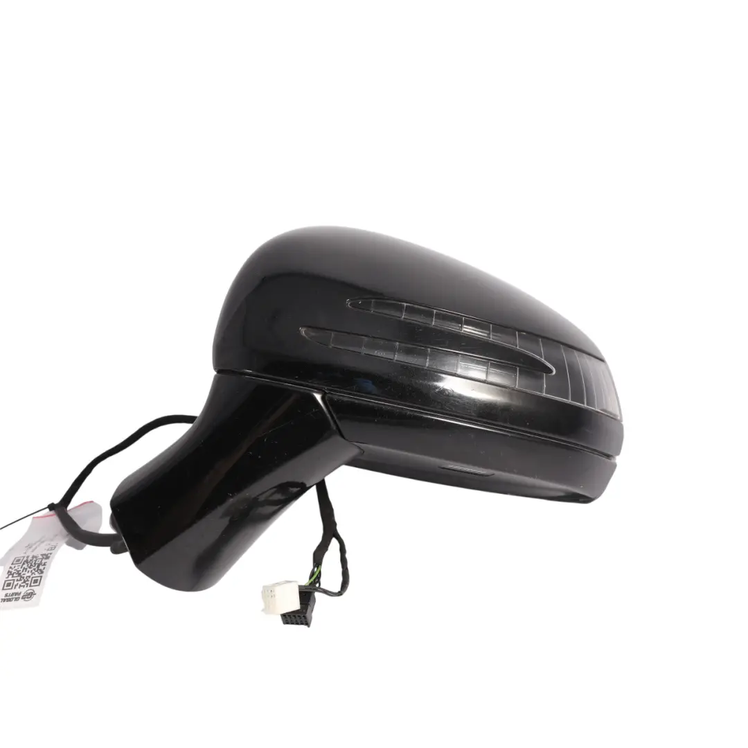 Mercedes SLK R172 Wing Mirror Door Outside Left N/S Obsidian Black Metallic 197 - SKU RHD-A1728101700-OB - Part number A1728101700