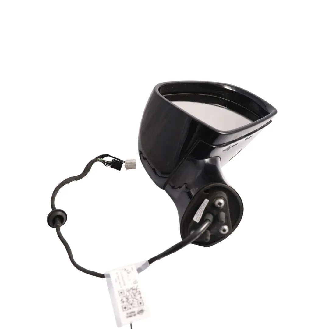 Mercedes SLK R172 Wing Mirror Outside Right O/S Obsidian Black Metallic - 197 - SKU RHD-A1728101800-OB - Part number A1728101800