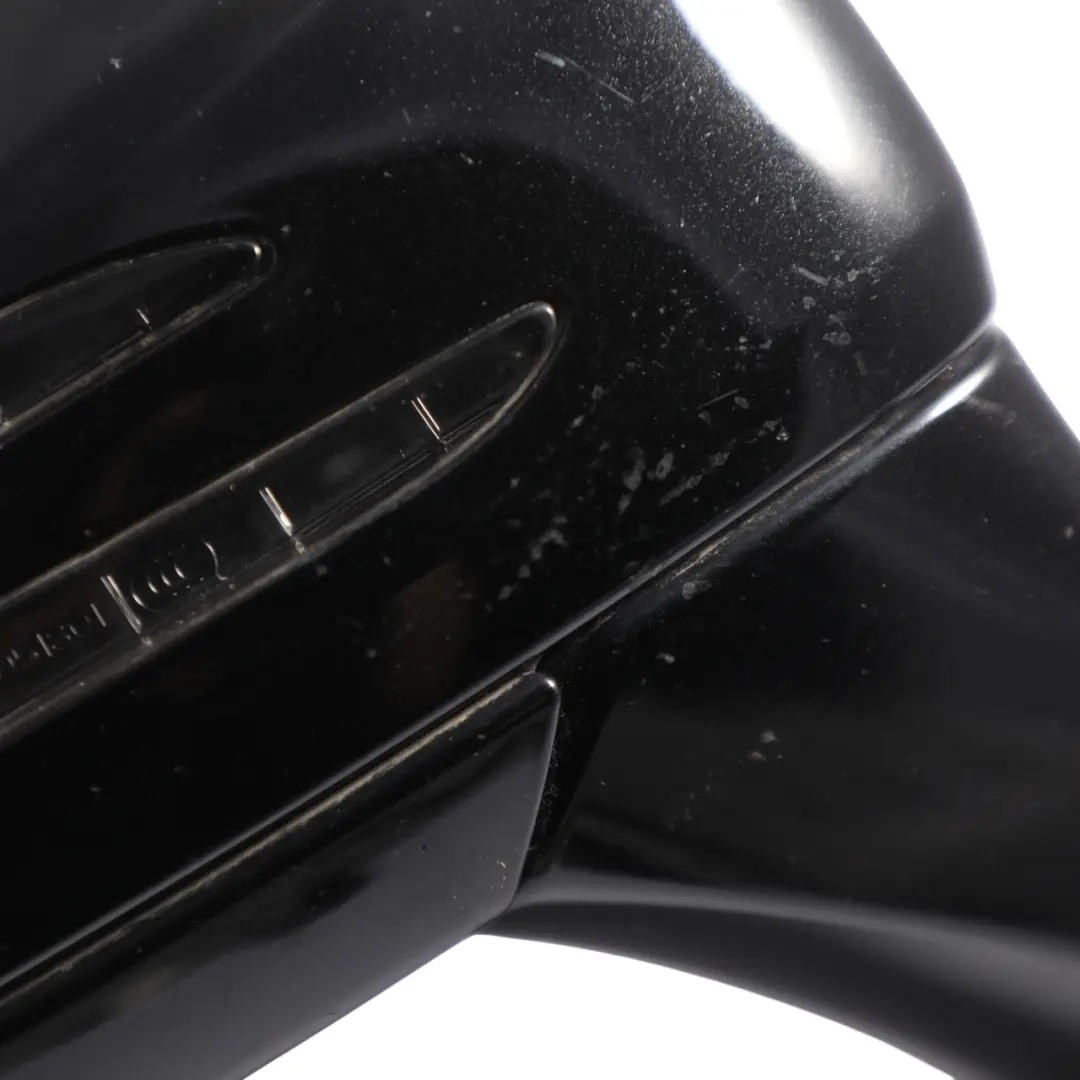 Wing Mirror Outside Right O/S Obsidian Black Metallic - 197 to Mercedes SLK R172 with Part number A1728101800 Mercedes SLK R172 Wing Mirror Outside Right O/S Obsidian Black Metallic - 197 - SKU RHD-A1728101800-OB - Part number A1728101800