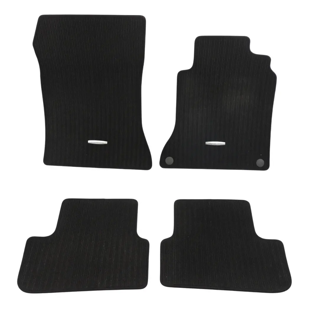 Mercedes W176 W246 Floor Mat Set Ribbed Floor Mats Cloth Fabric A1766803600