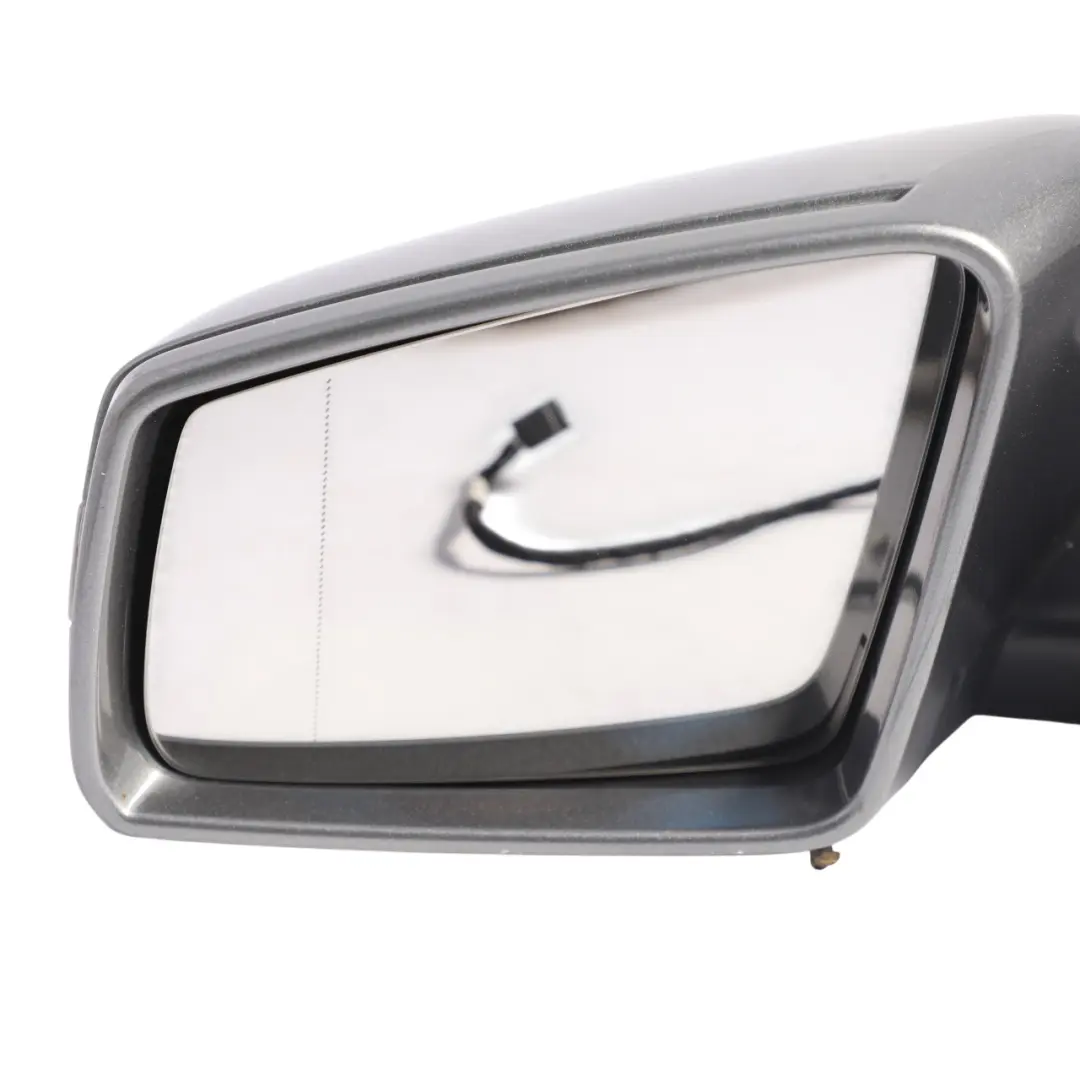 Mercedes W176 Wing Mirror Door Left N/S Outside Mountain Grey Metallic 787 - SKU RHD-A1768100176-MG - Part number A1768100176