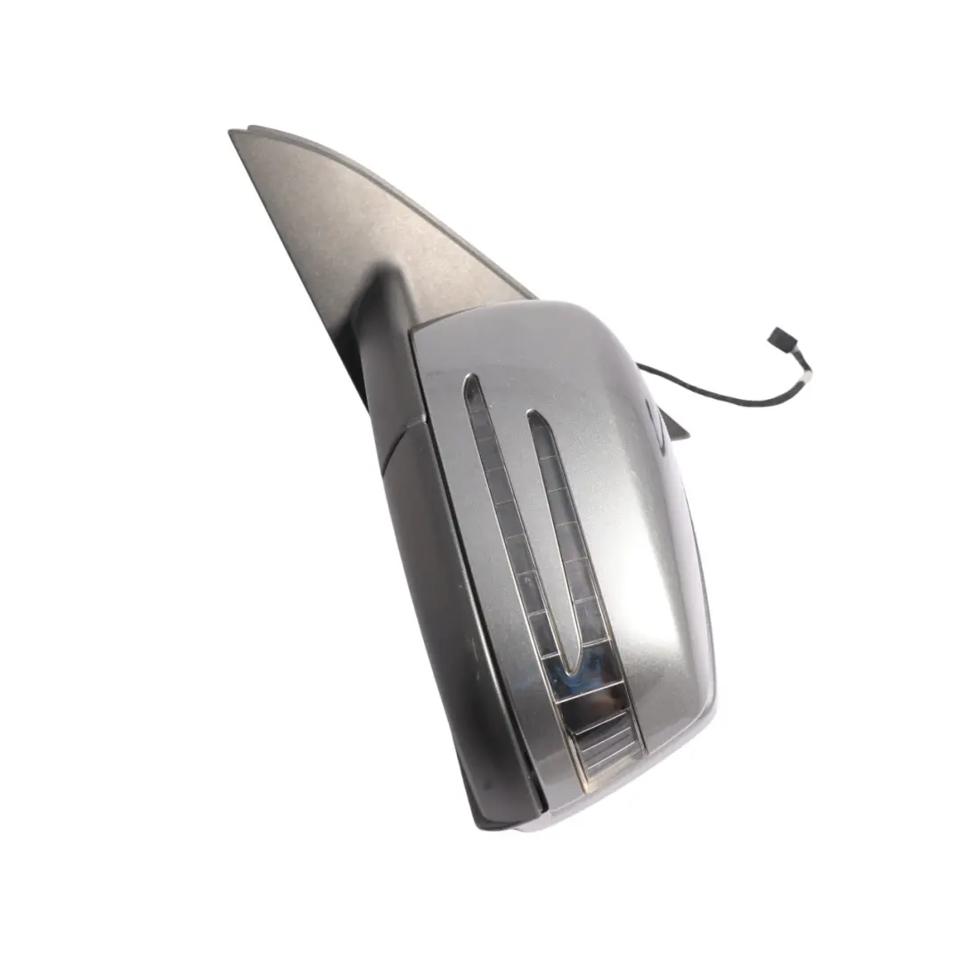 Mercedes W176 Wing Mirror Door Left N/S Outside Mountain Grey Metallic 787 - SKU RHD-A1768100176-MG - Part number A1768100176