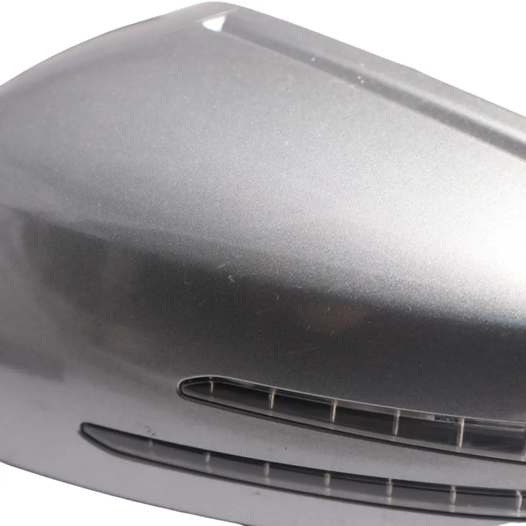 Mercedes W176 Wing Mirror Door Left N/S Outside Mountain Grey Metallic 787 - SKU RHD-A1768100176-MG - Part number A1768100176