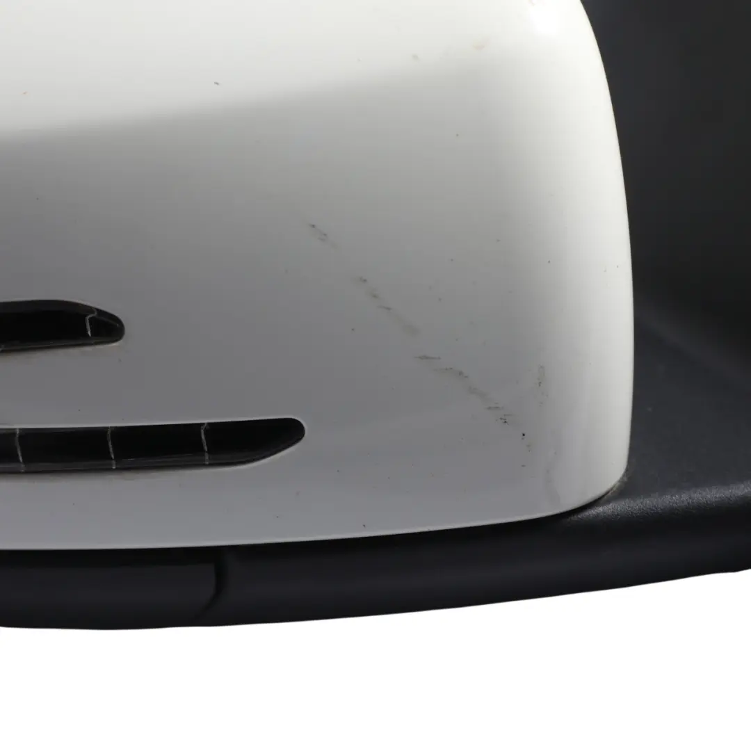 Wing Mirror Door Right O/S Outside Calcite White - 650 to Mercedes W176 with Part number A1768100276 Mercedes W176 Wing Mirror Door Right O/S Outside Calcite White - 650 - SKU rhd-A1768100276-CW - Part number A1768100276