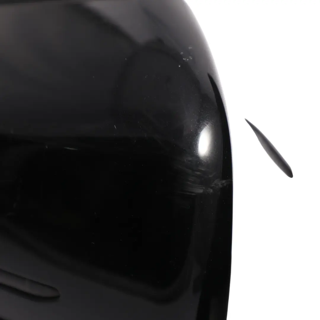 Mercedes W176 Wing Mirror Door Right O/S Outside Kosmos Black Metallic - 191 - SKU RHD-A1768100276-KB - Part number A1768100276