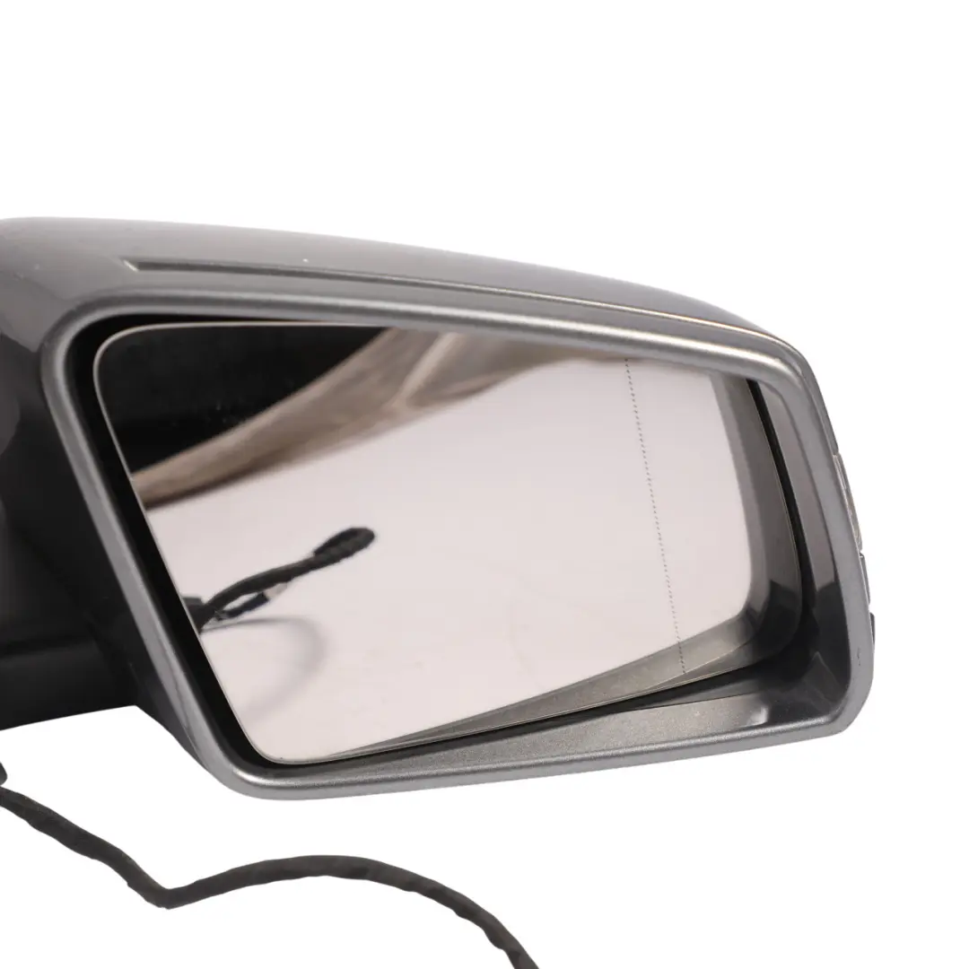 Mercedes W176 Wing Mirror Door Right O/S Outside Mountain Grey Metallic 787 - SKU RHD-A1768100276-MG - Part number A1768100276