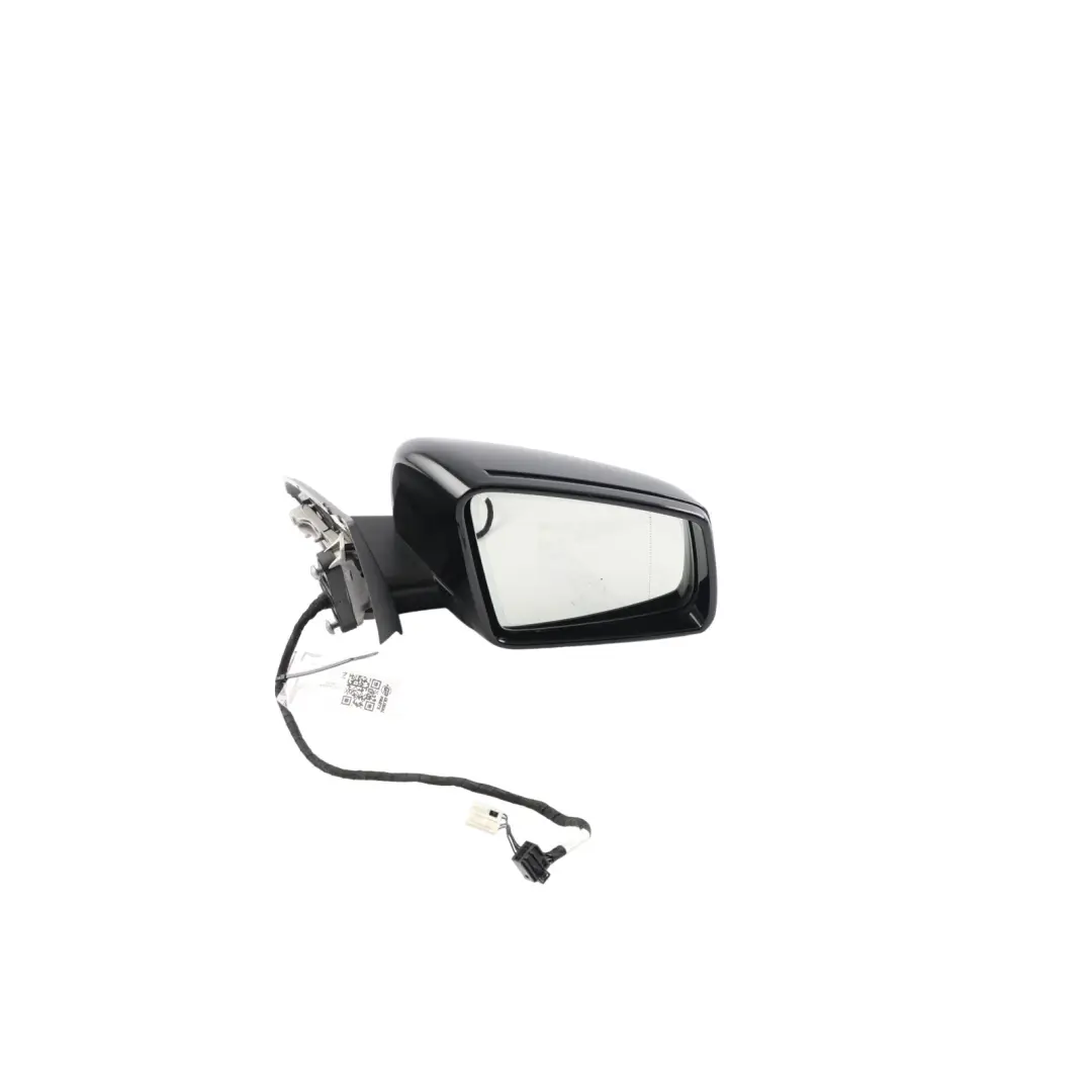 Mercedes W176 Door Wing Mirror Right O/S Outside Power Fold Kosmos Black - 191 - SKU RHD-A1768100400-KB1 - Part number A1768100400