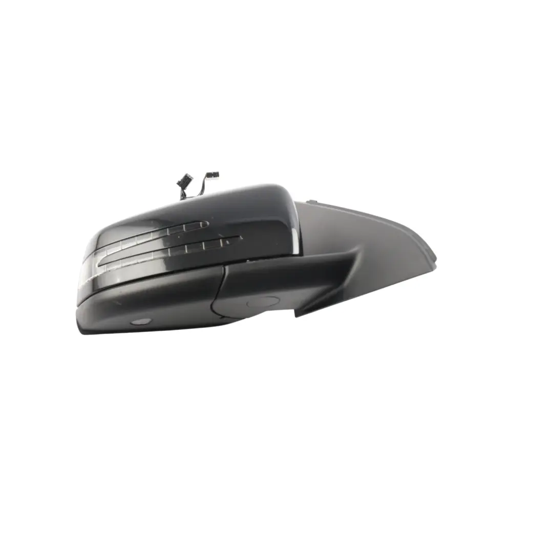 Door Wing Mirror Right O/S Outside Power Fold Kosmos Black - 191 to Mercedes W176 with Part number A1768100400 Mercedes W176 Door Wing Mirror Right O/S Outside Power Fold Kosmos Black - 191 - SKU RHD-A1768100400-KB1 - Part number A1768100400