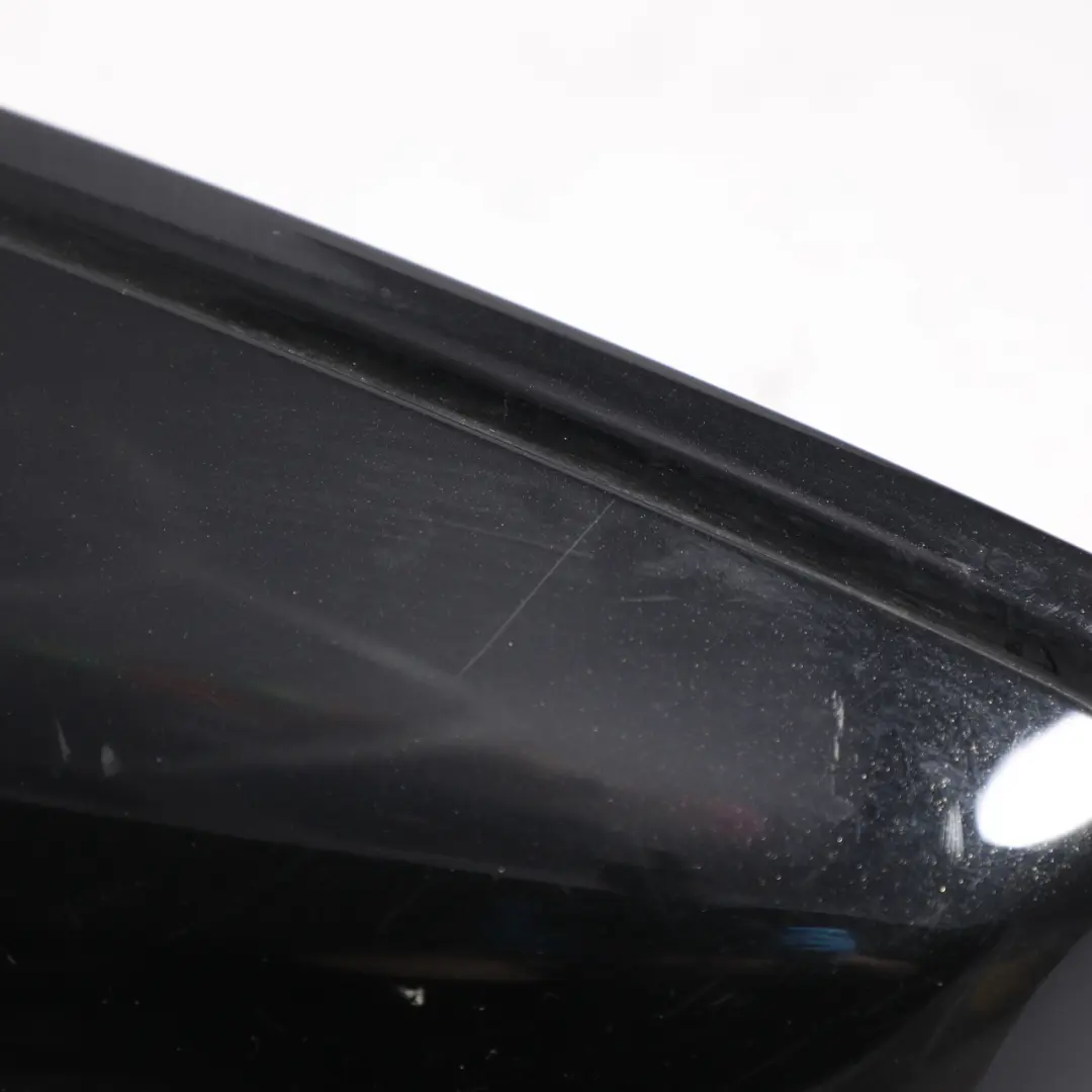 Mercedes W176 Wing Mirror Door Left N/S Power Fold Cosmos Black Metallic - 191 - SKU RHD-A1768100500-KB - Part number A1768100500