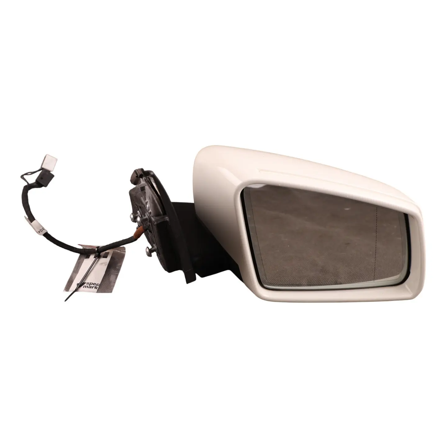 Mercedes W204 Wing Mirror Power Fold Door Right O/S Calcite White - 650