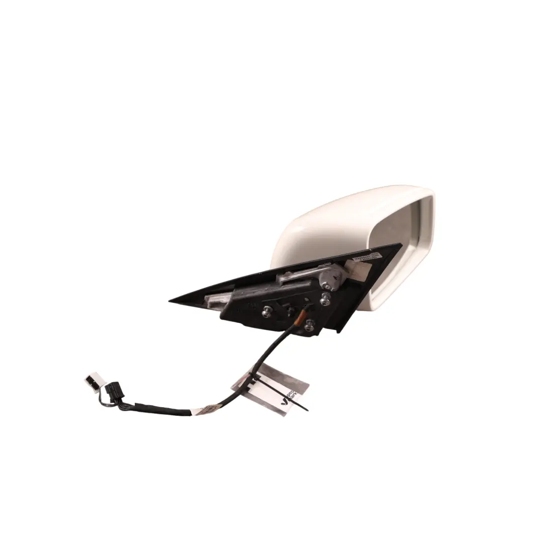 Wing Mirror Power Fold Door Right O/S Calcite White - 650 to Mercedes W204 with Part number A2048103076 Mercedes W204 Wing Mirror Power Fold Door Right O/S Calcite White - 650 - SKU RHD-A2048103076-CW - Part number A2048103076