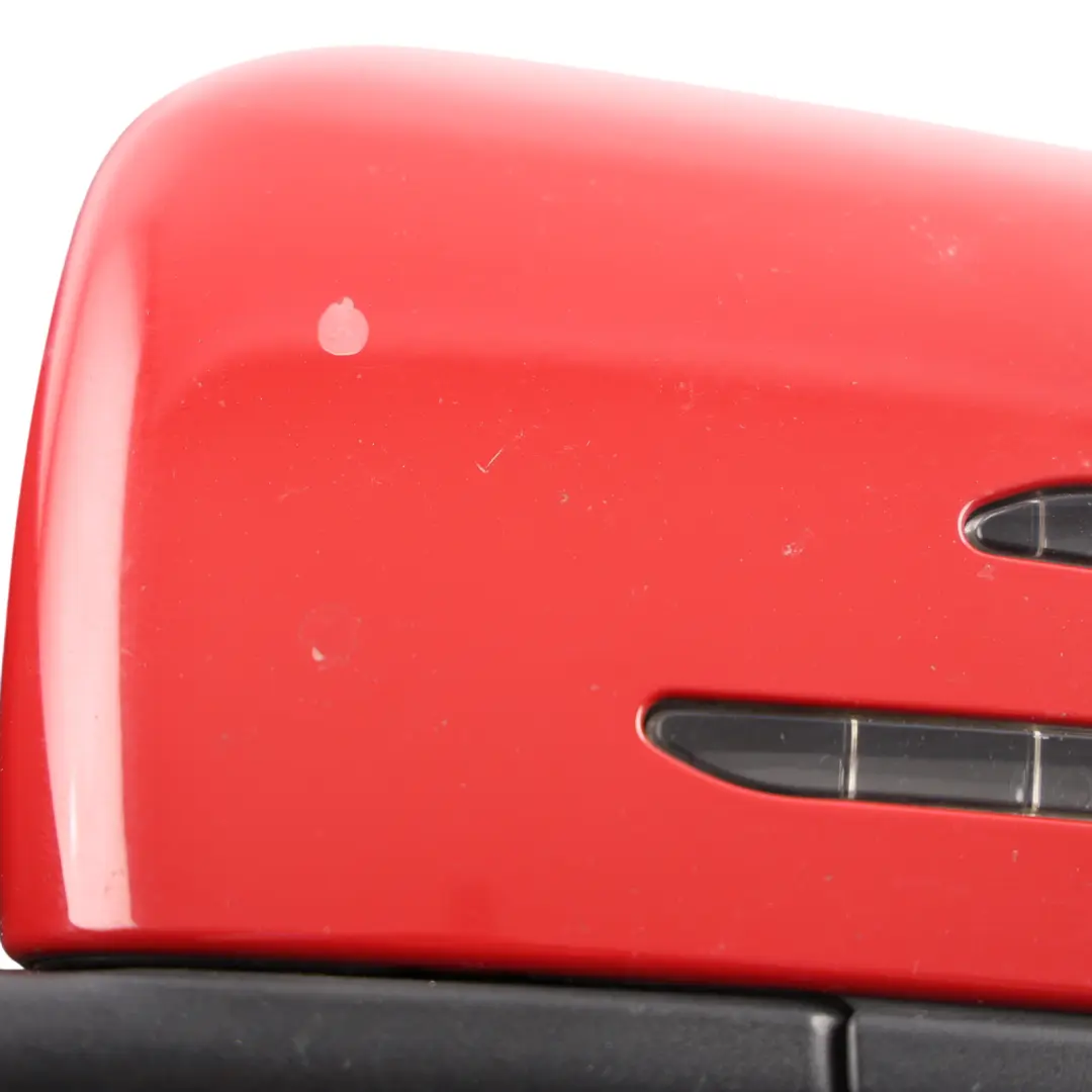 Mercedes W204 Wing Mirror Power Fold Door Left N/S Outside Fire Opal Red - 590 - SKU RHD-A2048103176-FUP - Part number A2048103176
