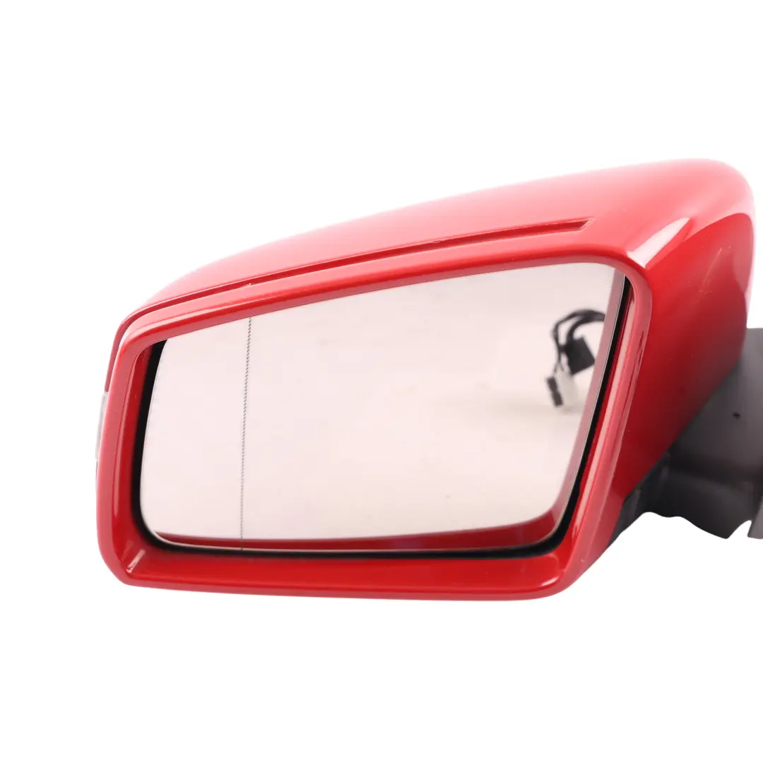 Wing Mirror Power Fold Door Left N/S Outside Fire Opal Red - 590 to Mercedes W204 with Part number A2048103176 Mercedes W204 Wing Mirror Power Fold Door Left N/S Outside Fire Opal Red - 590 - SKU RHD-A2048103176-FUP - Part number A2048103176