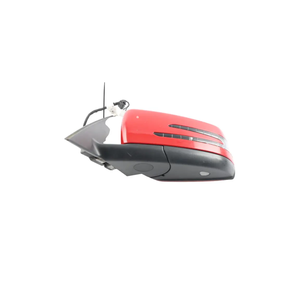 Mercedes W204 Wing Mirror Power Fold Door Left N/S Outside Fire Opal Red - 590 - SKU RHD-A2048103176-FUP - Part number A2048103176