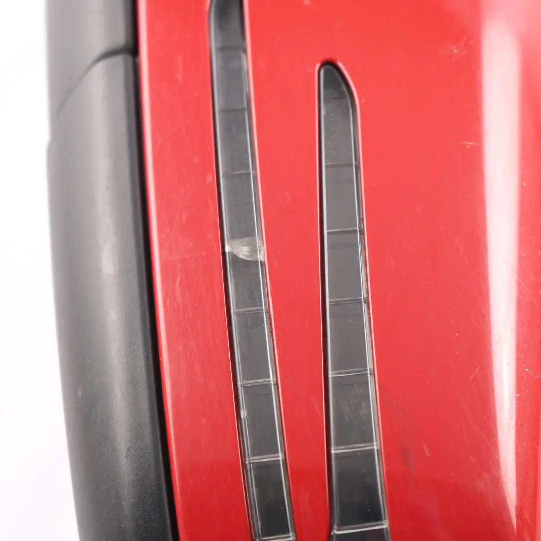 Mercedes W204 Wing Mirror Power Fold Door Left N/S Outside Fire Opal Red - 590 - SKU RHD-A2048103176-FUP - Part number A2048103176