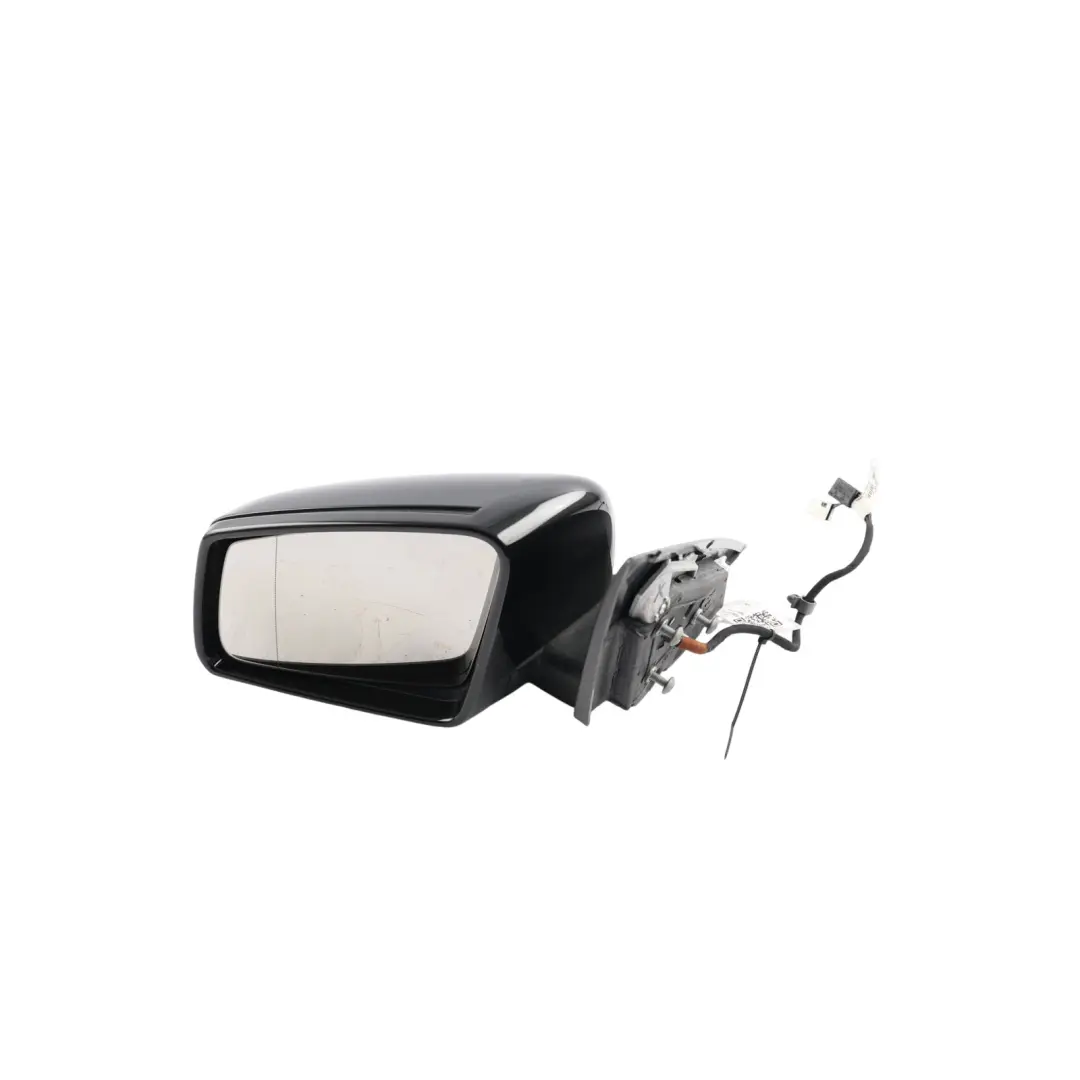 Mercedes W204 Wing Mirror Power Fold Auto Dip Door Left N/S Obsidian Black - SKU RHD-A2048103976-OB - Part number A2048103976