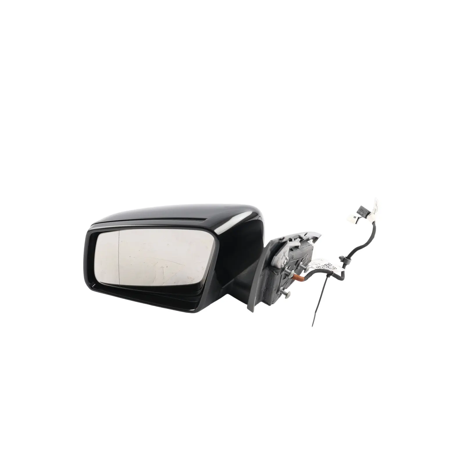 Mercedes W204 Wing Mirror Power Fold Auto Dip Door Left N/S Obsidian Black
