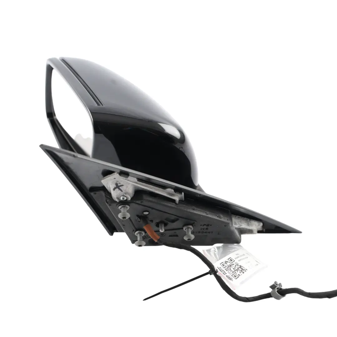 Mercedes W204 Wing Mirror Power Fold Auto Dip Door Left N/S Obsidian Black - SKU RHD-A2048103976-OB - Part number A2048103976