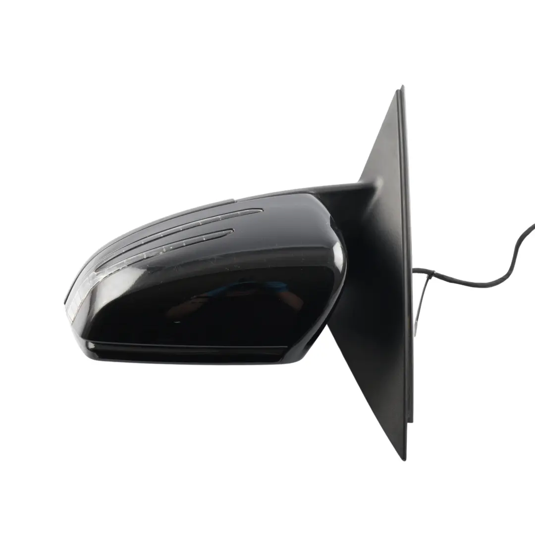 Wing Mirror Power Fold Auto Dip Door Left N/S Obsidian Black to Mercedes W204 with Part number A2048103976 Mercedes W204 Wing Mirror Power Fold Auto Dip Door Left N/S Obsidian Black - SKU RHD-A2048103976-OB - Part number A2048103976