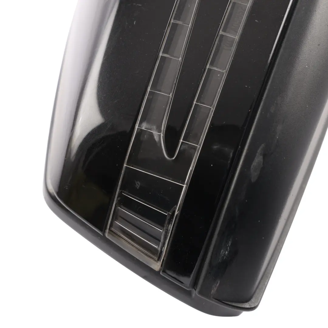 Mercedes W204 Door Wing Mirror Right O/S Power Fold Auto Dip Obsidian Black 197 - SKU rhd-A2048104076-OB1 - Part number A2048104076
