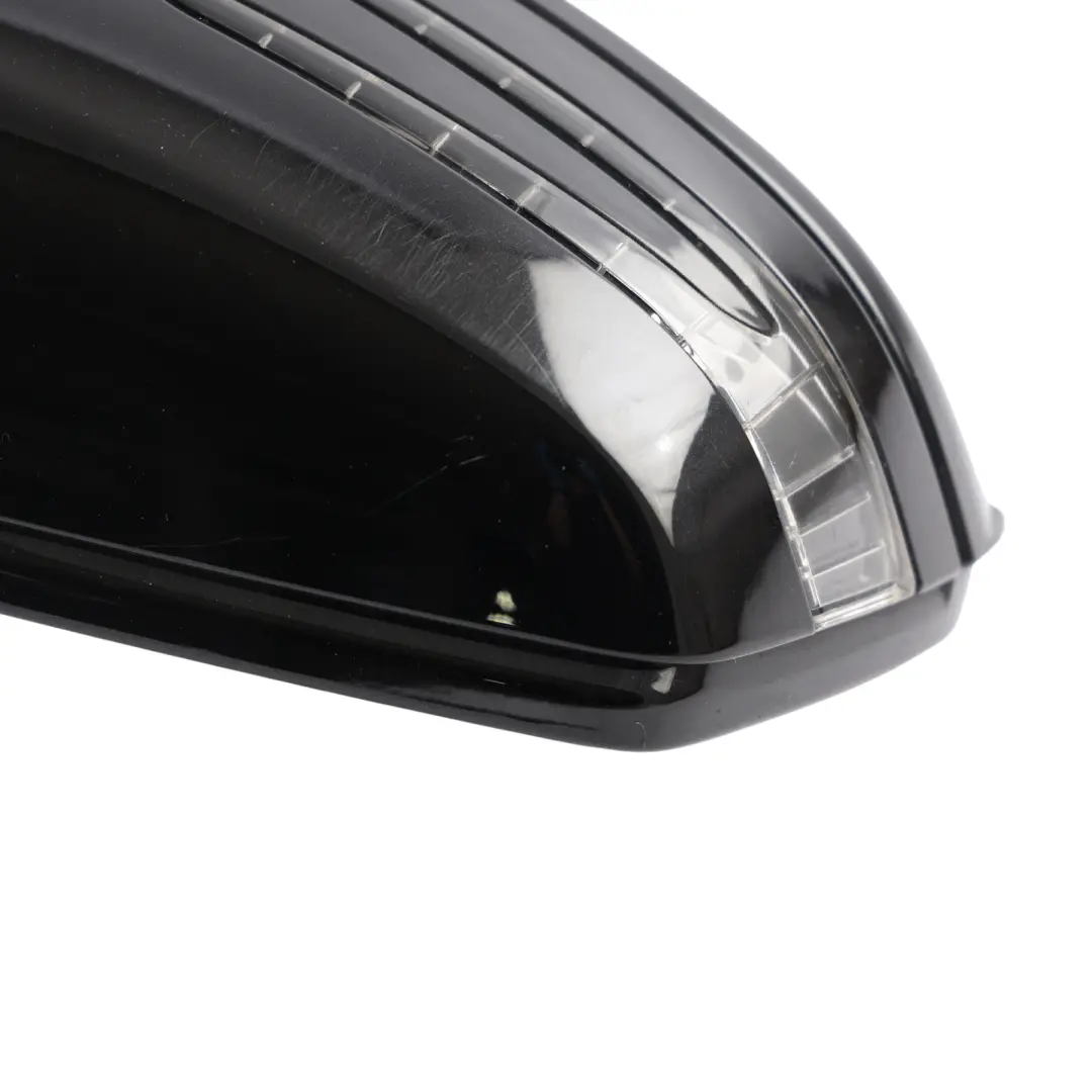 Mercedes W207 C207 Side Wing Mirror Outside Right O/S Black 197 - SKU RHD-A2078101076-OB - Part number A2078101076