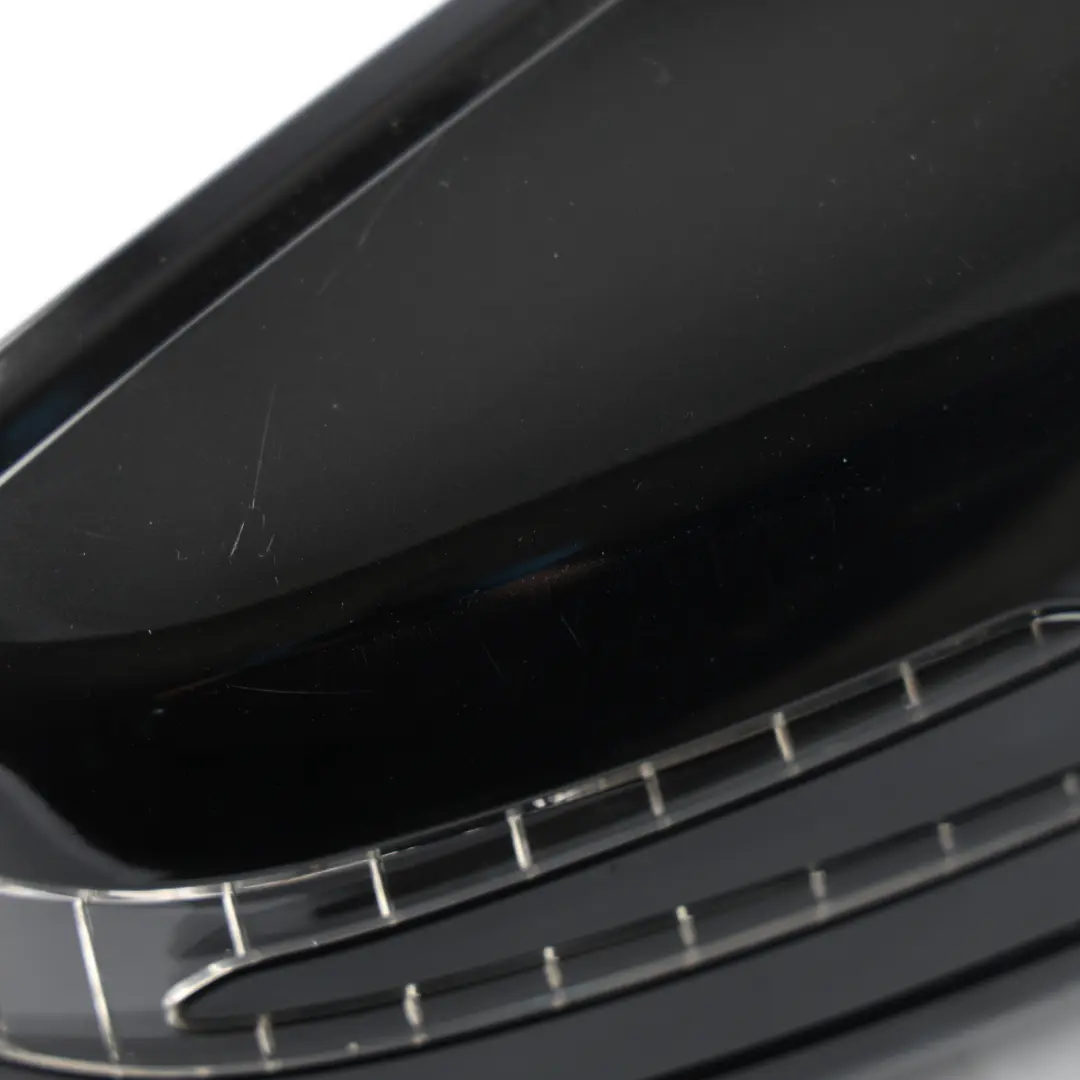 Mercedes W207 C207 Side Wing Mirror Outside Right O/S Black 197 - SKU RHD-A2078101076-OB - Part number A2078101076