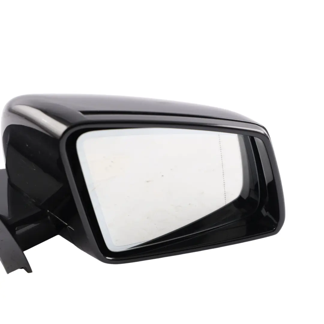 Mercedes W207 C207 Side Wing Mirror Outside Right O/S Black 197 - SKU RHD-A2078101076-OB - Part number A2078101076