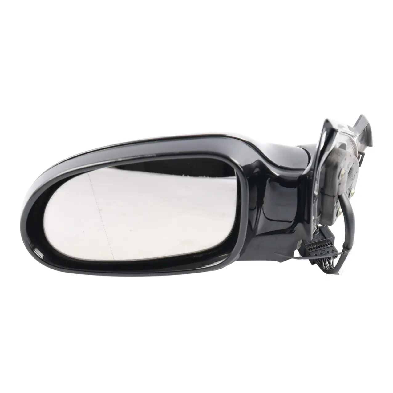 Mercedes CLK C209 Wing Mirror Power Fold Door Left N/S Obsidian Black - 197