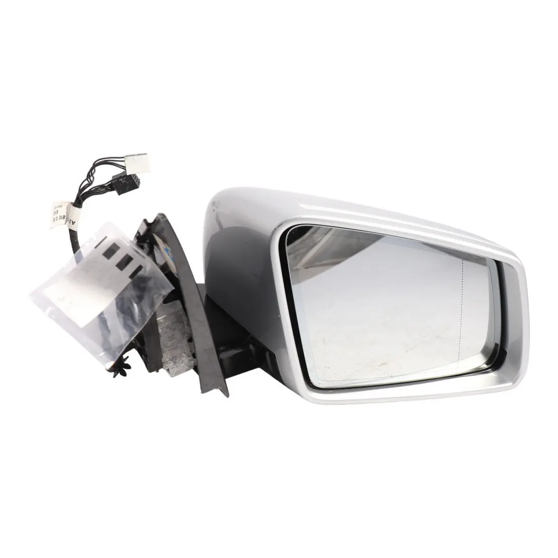 Mercedes W212 Wing Mirror Door Auto Dip Right O/S Iridium Silver-775 A2128101876