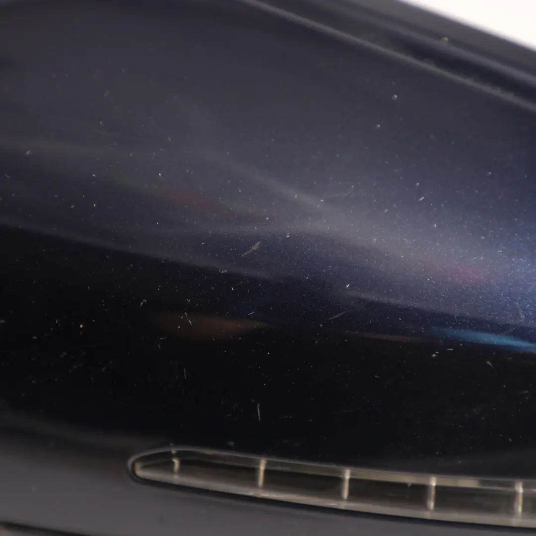 Mercedes W212 Wing Mirror Auto Dip Door Left N/S Cavansite Blue Metallic - 890 - SKU RHD-A2128102176-CVB - Part number A2128102176