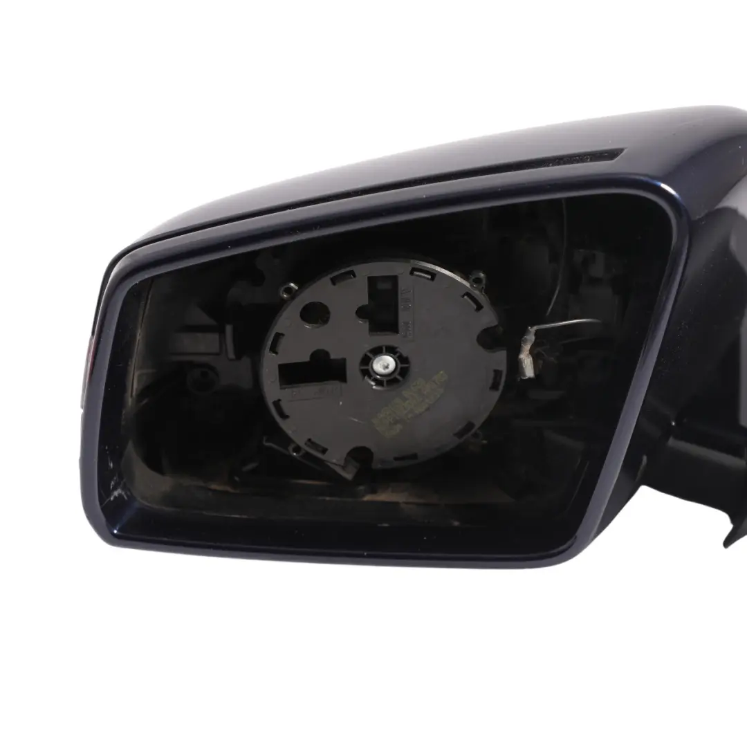 Mercedes W212 Wing Mirror Auto Dip Door Left N/S Cavansite Blue Metallic - 890 - SKU RHD-A2128102176-CVB - Part number A2128102176