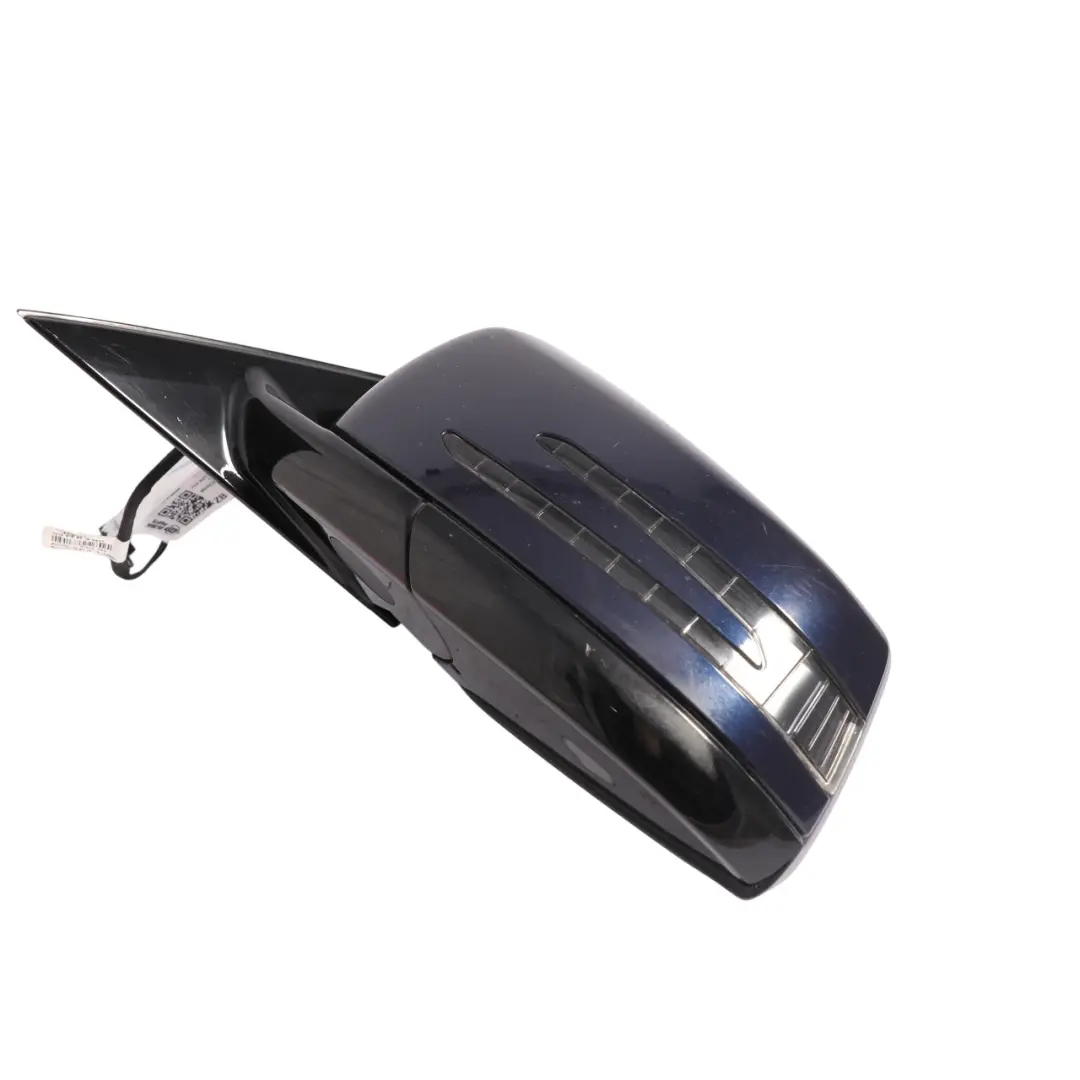 Mercedes W212 Wing Mirror Auto Dip Door Left N/S Cavansite Blue Metallic - 890 - SKU RHD-A2128102176-CVB - Part number A2128102176