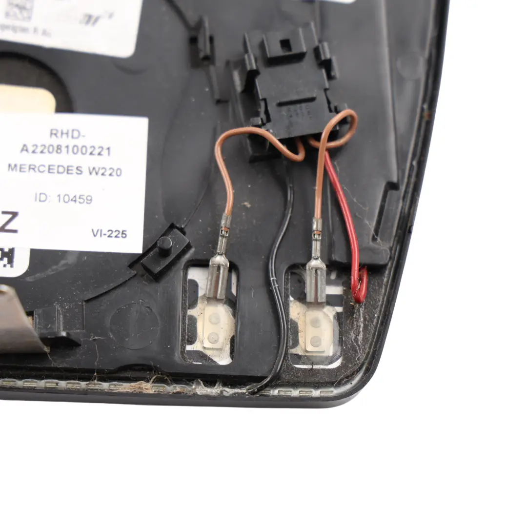 Wing Mirror Glass Heated Dimming Right O/S to Mercedes CL C215 W220 with Part number A2208100221 Mercedes CL C215 W220 Wing Mirror Glass Heated Dimming Right O/S - SKU RHD-A2208100221 - Part number A2208100221
