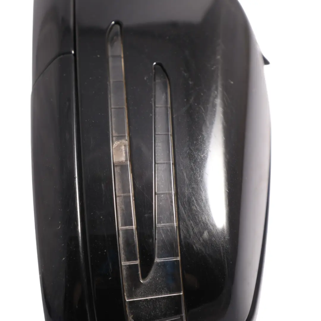 Mercedes-Benz S W221 Auto Dip Left Wing Door Mirror Blind Spot Obsidian Black to with Part number A2218101776 Mercedes-Benz S W221 Auto Dip Left Wing Door Mirror Blind Spot Obsidian Black - SKU RHD-A2218101776-OB - Part number A2218101776